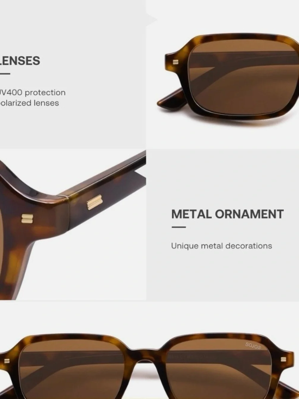 Sojos eyewear polarized sunglasses